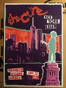 The Cure plakat koncertowy USA New York City 2023