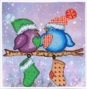 Zestaw do haftu ptaszki