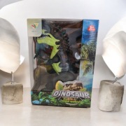 Duży T-REX znoszący jaja z projektorem