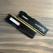 Pamięć RAM DDR3 HyperX Fury Black 16GB (2x8GB) 1600MHz CL10, Testowana