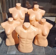 manekin manekiny tors damski męski plastikowe 