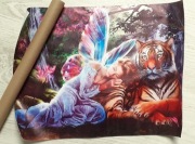 Obraz bez ramy tygrys anioł 