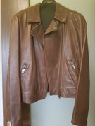 Ramonwska skórzana weekend max mara pol 40