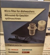 Filtr zgrubny plus mikrofiltr do zmywarki Bosch 10002494