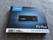 Nowy dysk Crucial P3 Plus M2 500 GB