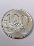 100zł 1990 Odmiana B Mennicza 