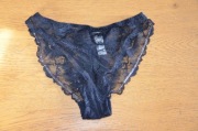 czarne figi/majtki ARKET r. xs/s