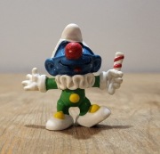 Bully smerf smurf Klaun cyrk figurka model wycofany
