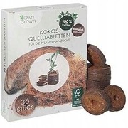 Ziemia kokosowa włókno pęczniejące podłoże do roślin 36szt