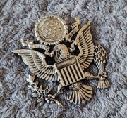 Przypinka - USAF - Male Officer Hat Device (Service Cap Insignia, Officer)