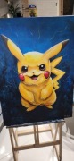 Pikachu.Obraz ręcznie malowany 