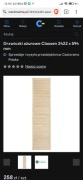 Drzwiczki ażurowe Classen 2422 x 594 mm