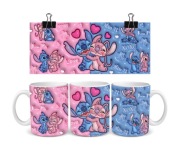 Kubek z nadrukiem STITCH święta prezent WALENTYNKI 330ml