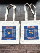 2 torby tote bags bawełna cotton bawełniane billie eilish tour zestaw