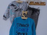 Dwie bluzy + spodnie - r. 18/24 mies.