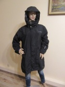 DIDRIKSONS STORM SYSYTEM damska kurtka parka czarna w cienie paski_ 42