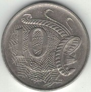 Australia 10 cents centów 1981 - 23,6 mm nr 3