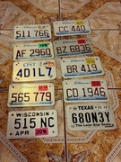  tablica tablice  motocyklowa/e rejestracyjna USA