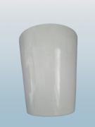 OSŁONKA NA DONICZKĘ DONICZKA BIAŁA CERAMICZNA wys. 15 cm śr. 13 cm