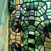  Przezroczysta folia witrażowa, statyczna naklejka na szkło  45 x 300 cm