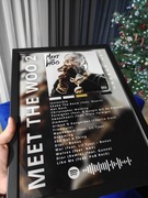 Plakat Pop smoke  "Meet the woo 2" Plakat w ramce 30x40