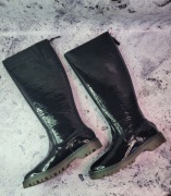 Czarne kozaki damskie Kickers Kick Deckboot rozmiar 37