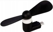 Wiatraczek Wentylator Ręczny Micro USB Mini Przenośny Do Telefonu