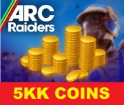 ARC RAIDERS 5KK 5000K COINS 5.000.000 COINÓW COINY ARCRAIDERS MONETY