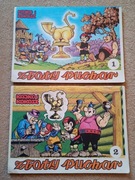 Kajko i Kokosz. Złoty Puchar. Dwa tomy. Wydanie II. 1988 rok. Stan bdb.