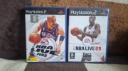 Zestaw NBA Live 09 i 03 na PS2