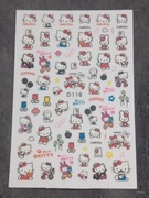 Naklejki na paznokcie samoprzylepne sanrio hello kitty