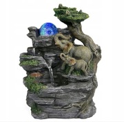 Domowa Fontanna Wodna – Rodzina Słoni.