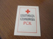 LEGITYMACJA PCK SZKOLNA Z LAT 70 PRL