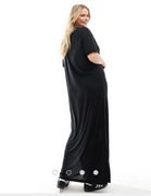 Maxi czarna sukienka r56