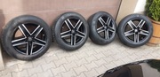 Felgi aluminiowe z oponami calorocznymi 17" 5/14,3 Nissan Qashqai j11 