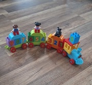 Lego duplo pociąg cyferkowy