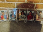 Topps champions league 2024/2025 chrome parallels naklejki rzadkie cena za1