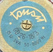 Głośnik Tonsil GD26/18-3