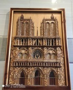 Obraz makieta Notre Dame Paryż ręcznie wykonany
