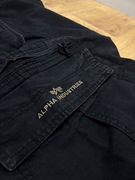 Spodenki szorty bojówki Alpha Industries czarne L 33 Cargo 