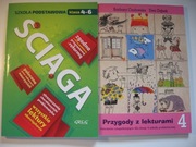 Przygody z lekturami 4 i ŚCIAGA.SZKOŁA PODSTAWOWA 4-6. ZESTAW X 2