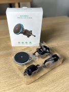 Magnetyczna ładowarka samochodowa bezprzewodowa uchwyt nowe