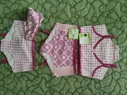 Komplet:Majtki 2 szt+stanik, rozm .152/164, 