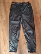Spodnie woskowane czarne 