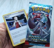 Pokemon booster Journey Together Karty Gloscor Froslass Gallade Rotom