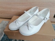 Buty Baleriny baletki komunijne dla dziewczynki 34