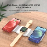 3 w 1 Stacja Szybka Ładowarka Bezprzewodowa Iphone