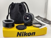 Obiektyw Nikon  serie E 2.8 28mm + Makro PK-13 