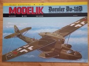 Model Kartonowy Modelik 2013\01 Samolot DORNIER Do-18D + LASERY