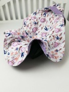 Otulacz z kapturkiem do fotelika, wózka